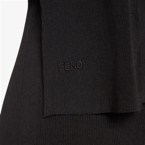 maglieria nera e marrone fendi donna|Maglieria Fendi da donna .